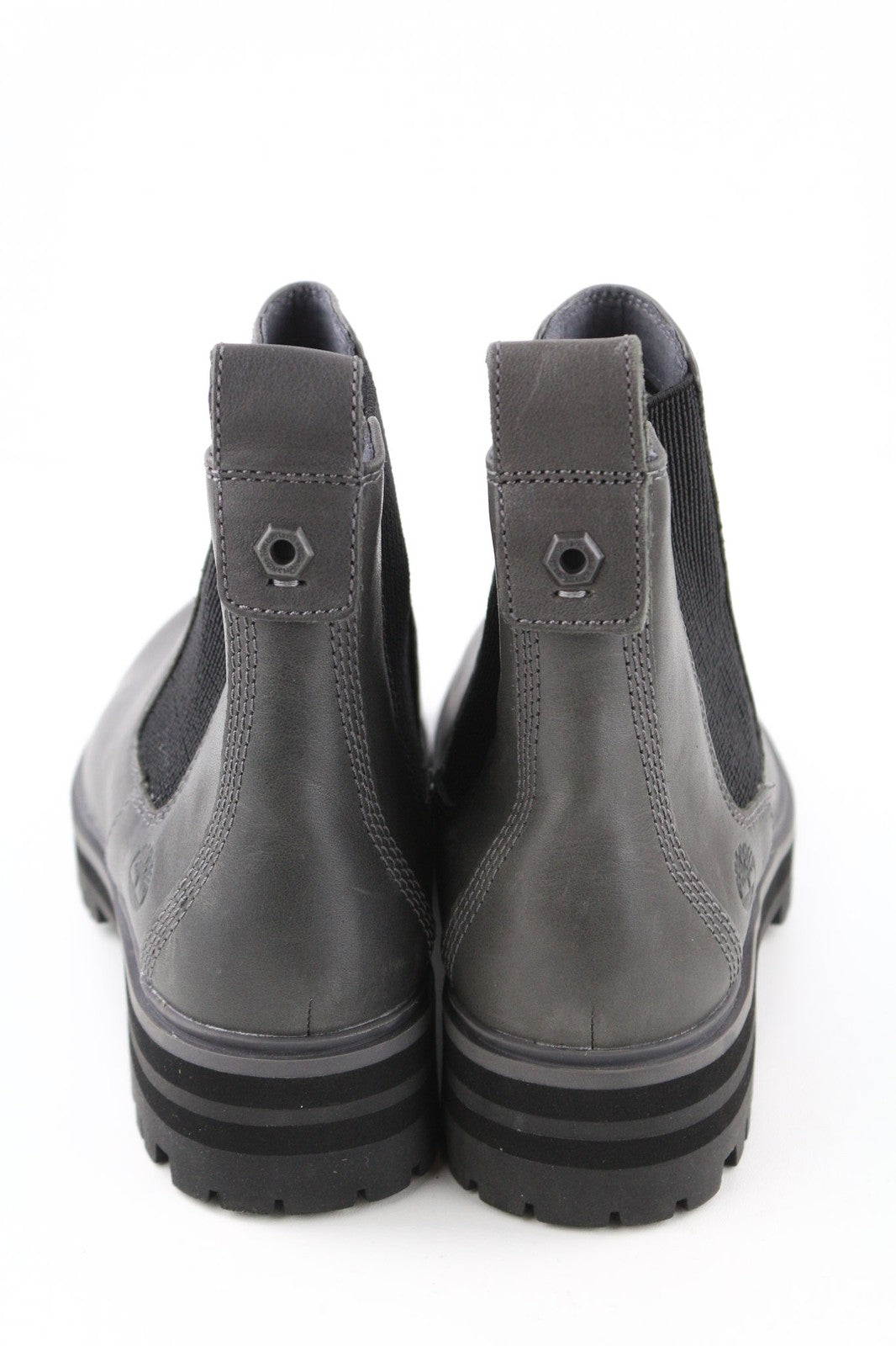 TIMBERLAND A2DY3 Women's Chelsea Boots EU38 UK5 Grey Leather Almond Toe Rubber