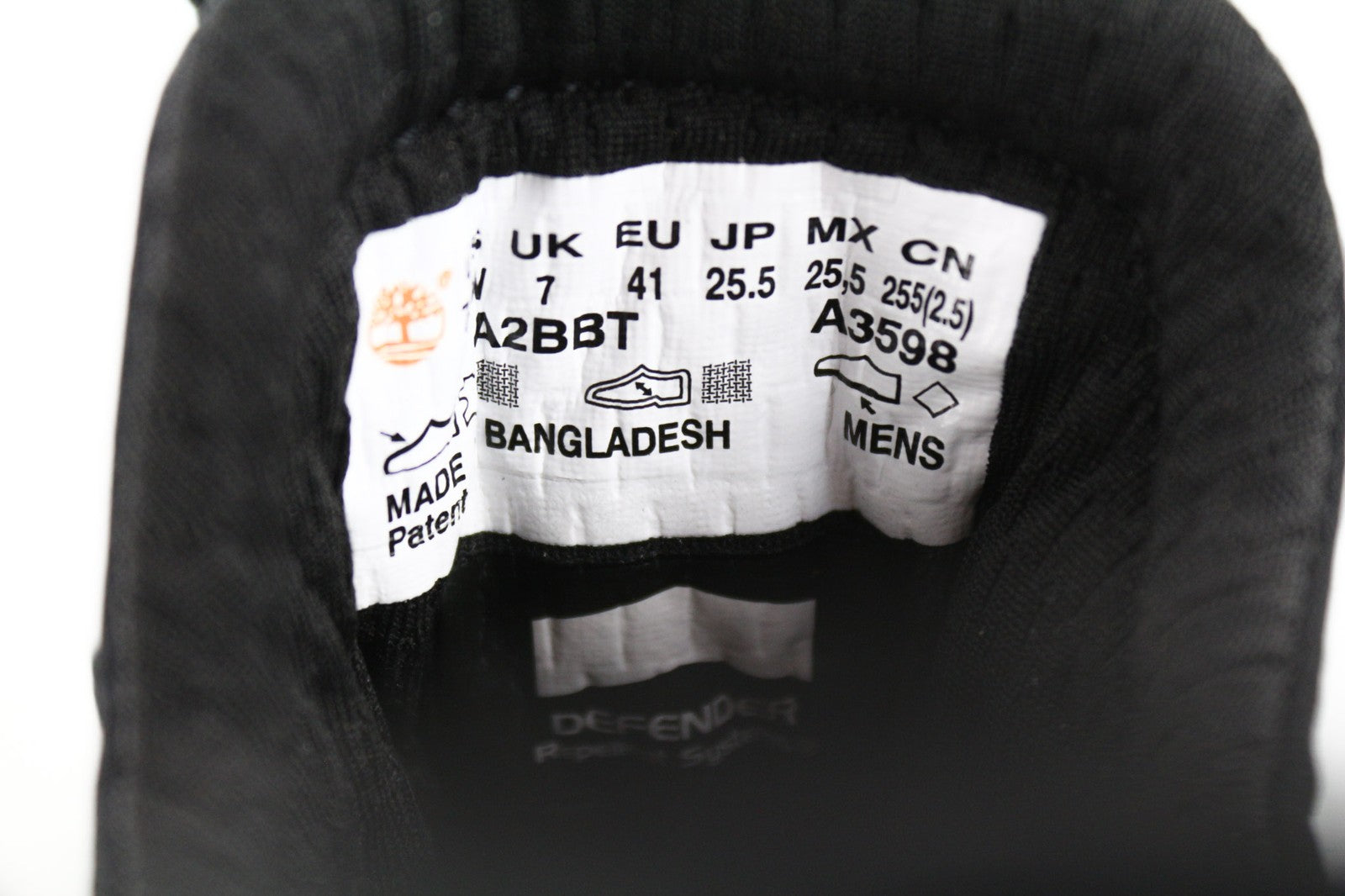 TIMBERLAND A2BBT Men's Sneakers EU41 UK7 Leather Aerocore Defender Repellent