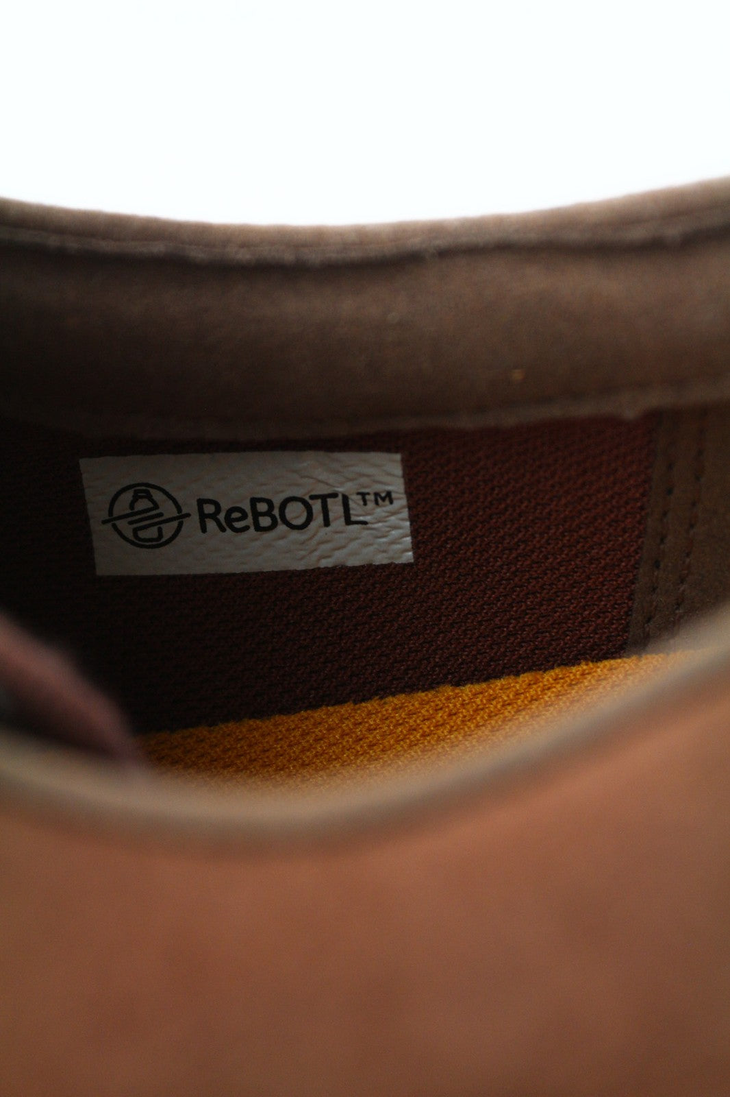 TIMBERLAND A2GTV Men's Shoes EU43 UK8.5 Brown Leather Lace Up Low Top Almond Toe