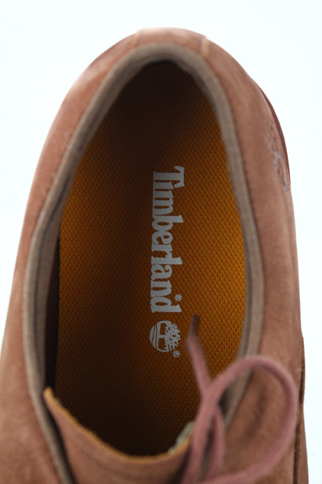 TIMBERLAND A2GTV Men's Shoes EU43 UK8.5 Brown Leather Lace Up Low Top Almond Toe