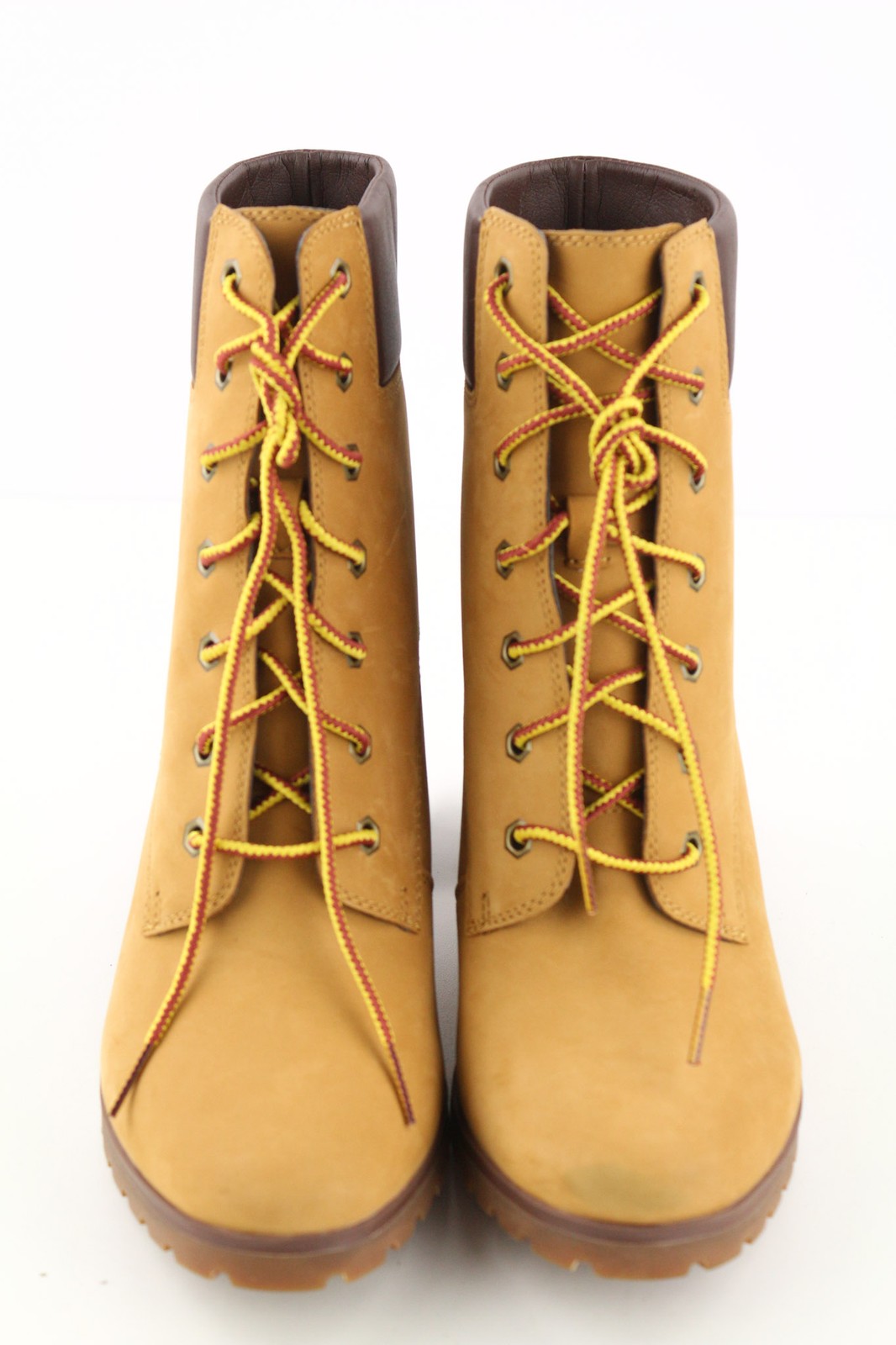 TIMBERLAND A1HLS Women's Heeled Boots EU40 UK7 Brown Allington Leather Ortholite