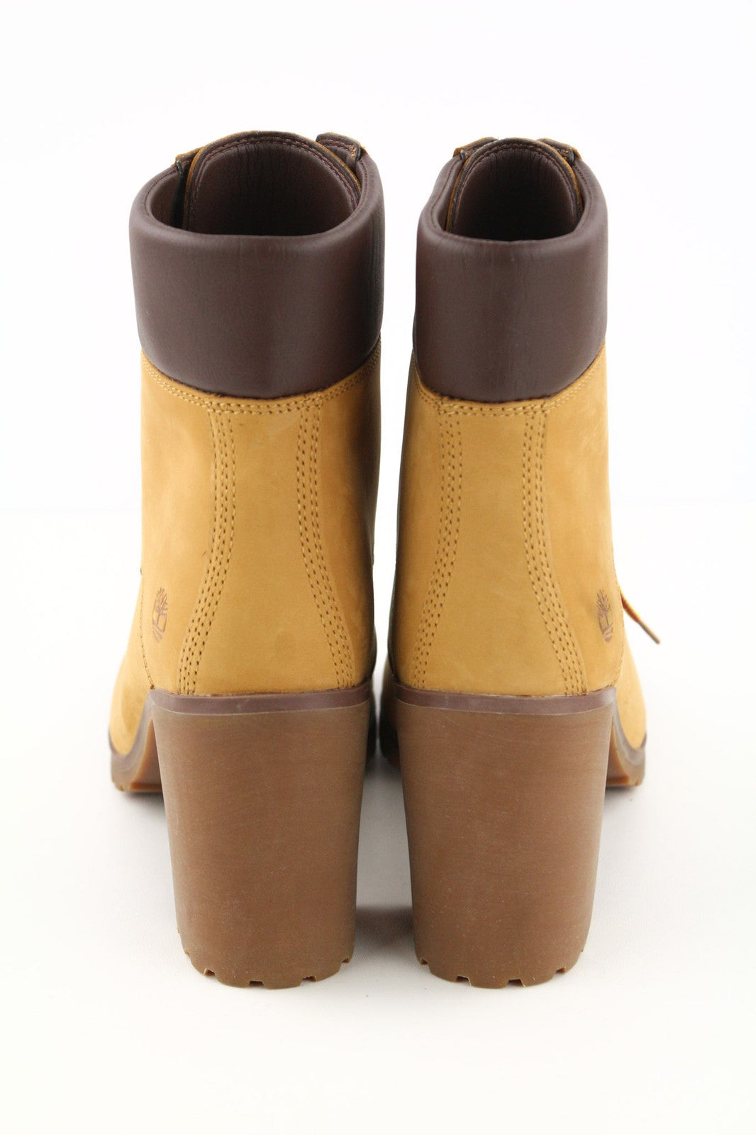 TIMBERLAND A1HLS Women's Heeled Boots EU40 UK7 Brown Allington Leather Ortholite