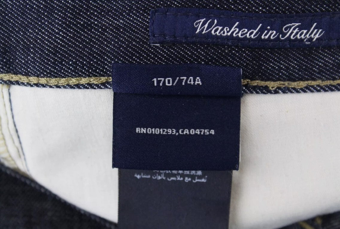 GANT Nelly Women Jeans W29/L34 Blue Regular  Stretchy Low Waist Zip Fly Narrow