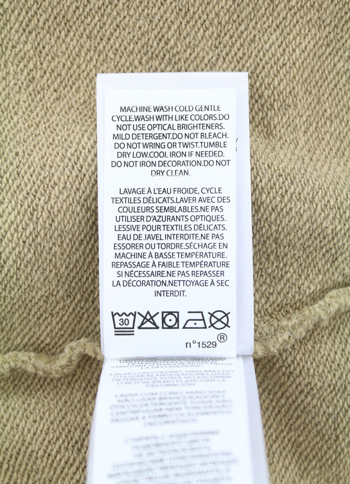 RALPH LAUREN Men Hoodie XL Light Brown Kangaroo Pocket Logo Pullover RRP199