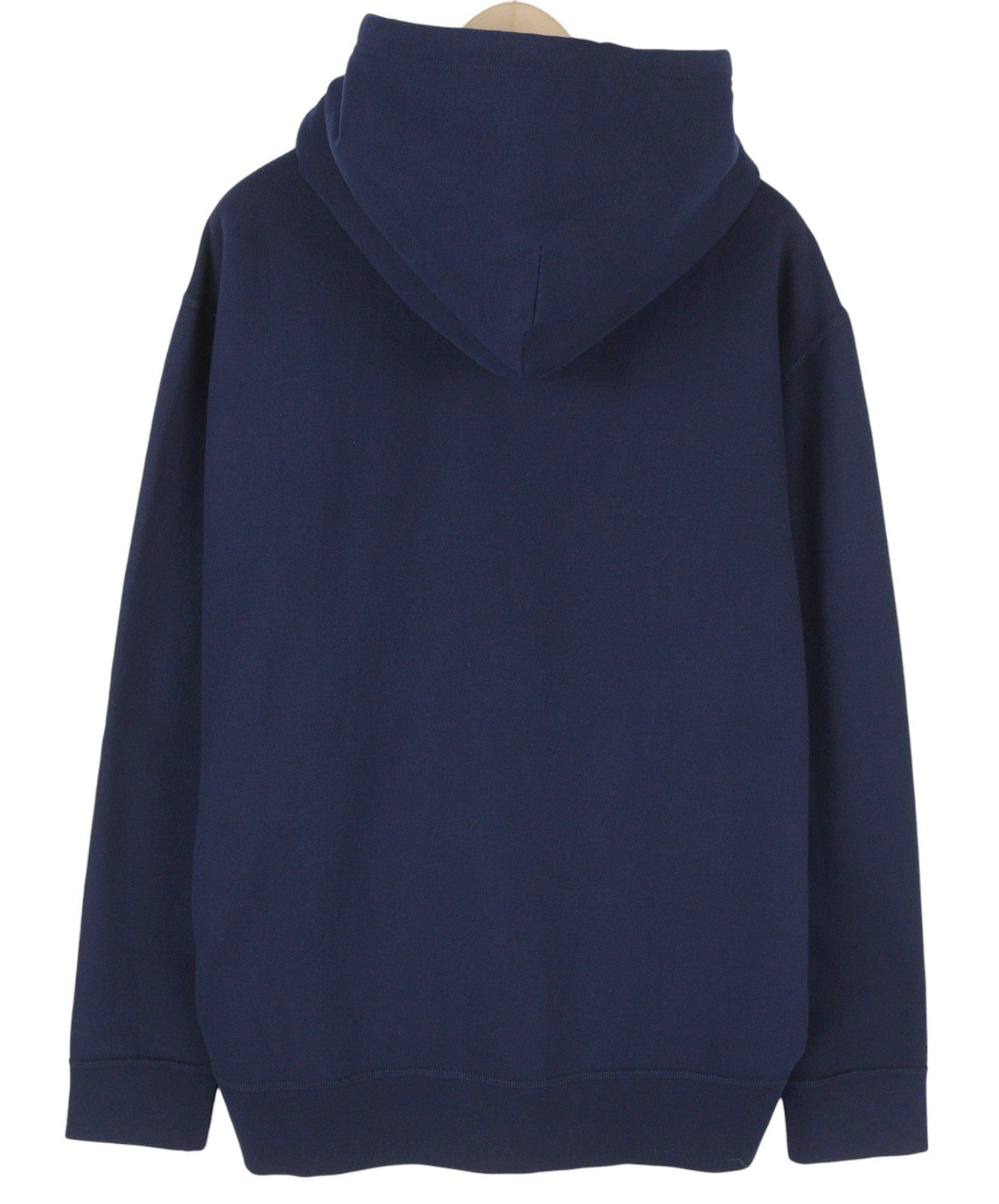RALPH LAUREN Men Hoodie 2XL Dark Blue Kangaroo Pocket Hooded Pullover RRP199
