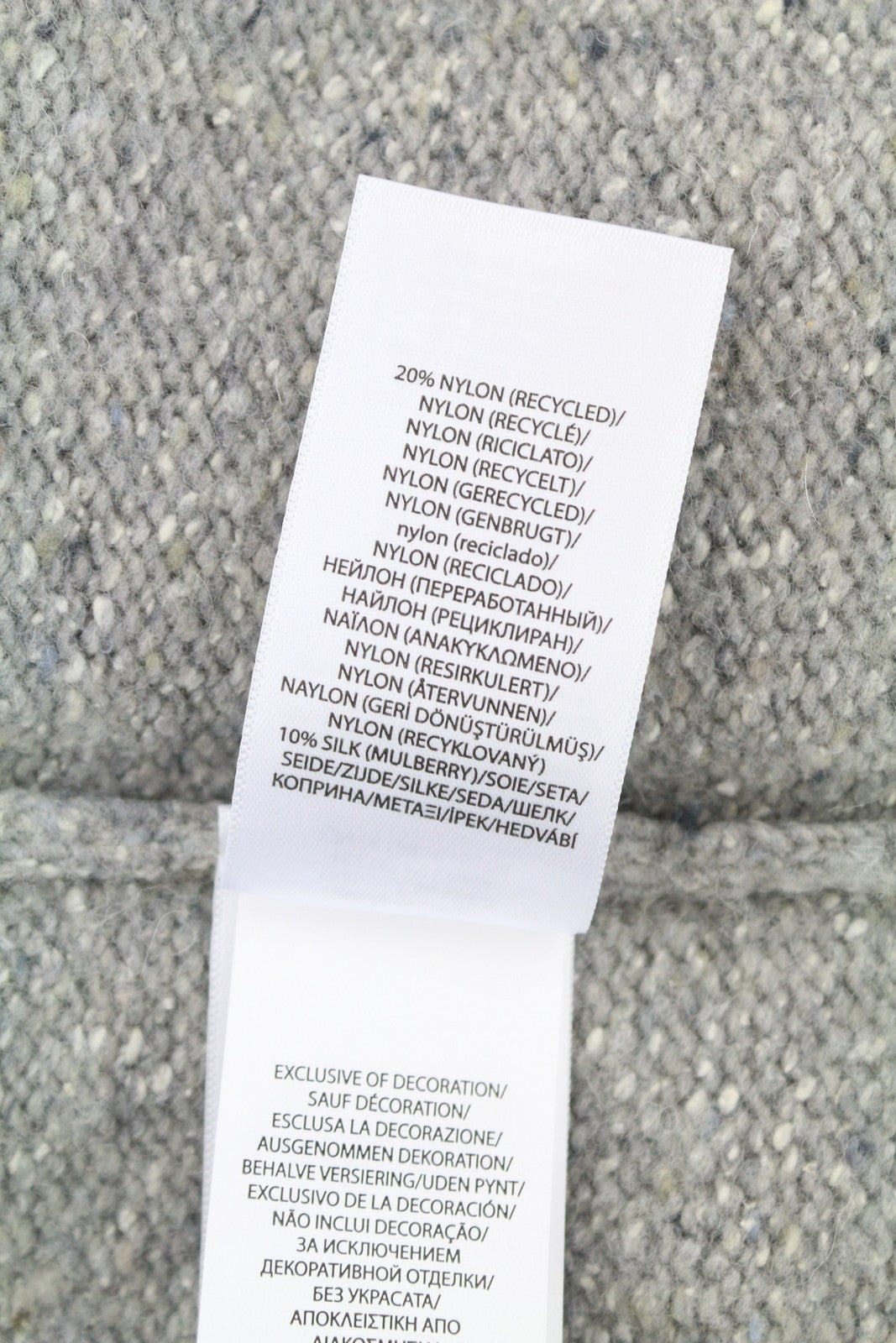 RALPH LAUREN Men Jumper M Grey Melange Wool Blend Tight Knit Pullover RRP199