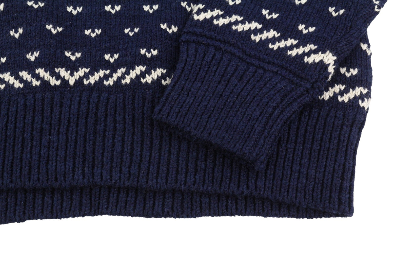 RALPH LAUREN Men Jumper XL Dark Blue Cashmere Blend Tight Knit Pullover RRP299