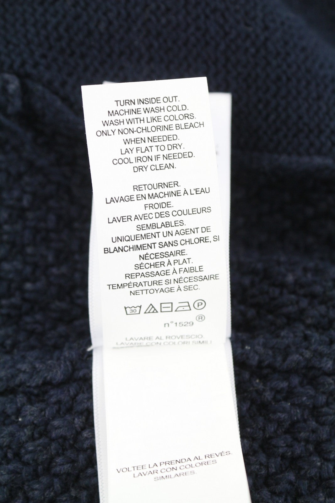 RALPH LAUREN vyriškas megztinis L dydžio tamsiai mėlynas sagomis užsegamas megztinis su kišenėmis RRP329 