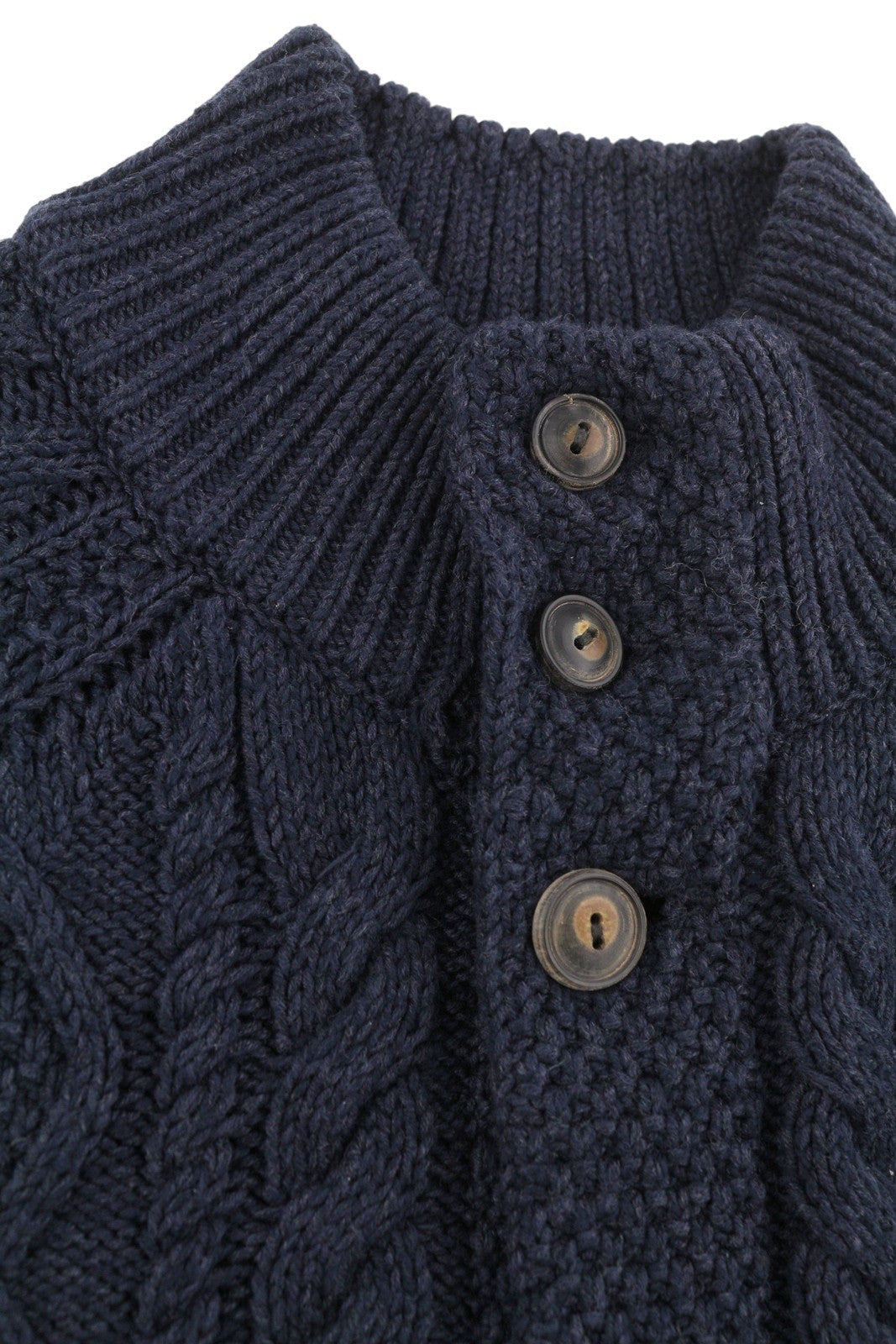 RALPH LAUREN vyriškas megztinis L dydžio tamsiai mėlynas sagomis užsegamas megztinis su kišenėmis RRP329 