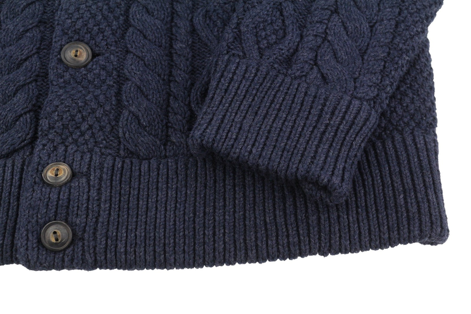 RALPH LAUREN vyriškas megztinis L dydžio tamsiai mėlynas sagomis užsegamas megztinis su kišenėmis RRP329 