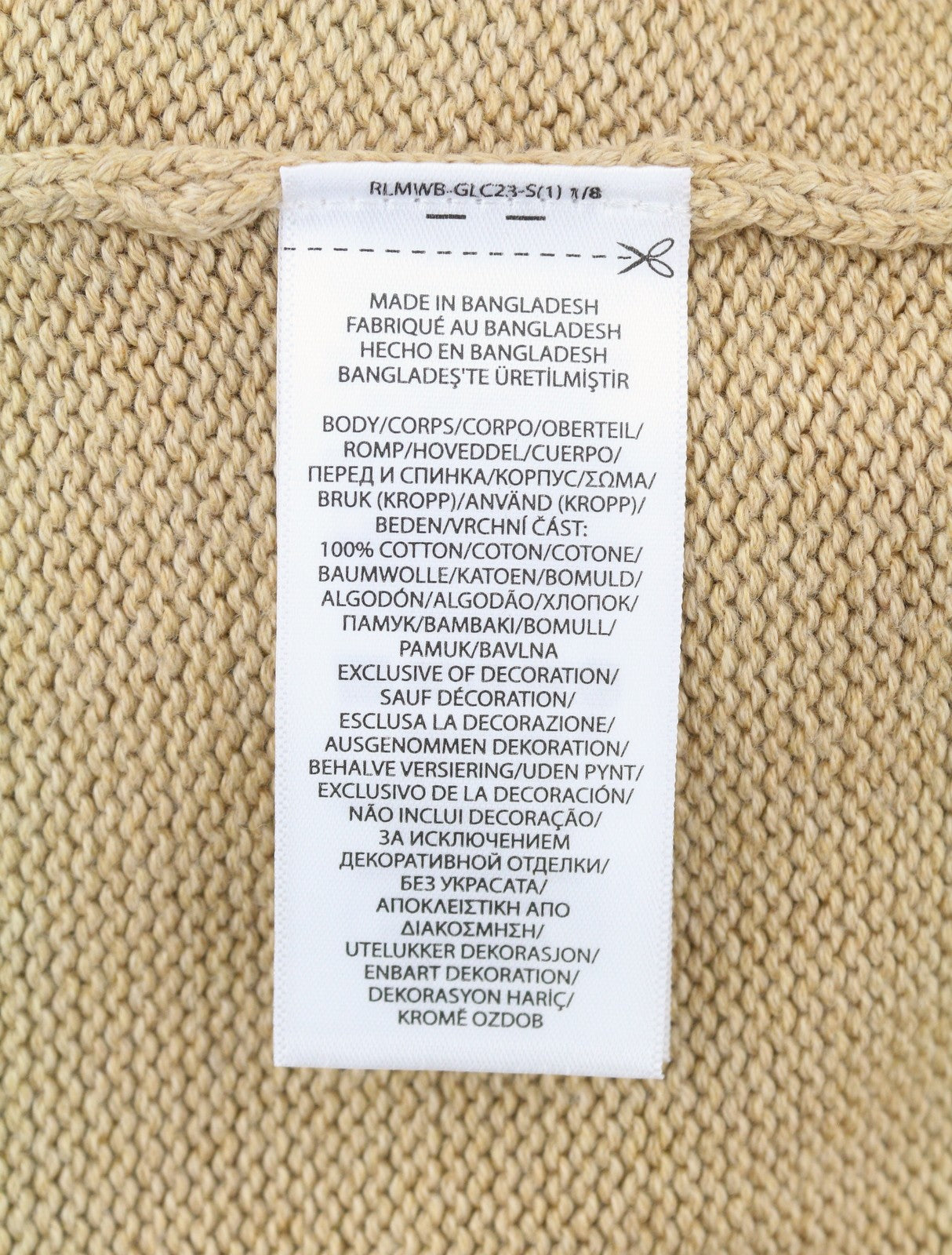 RALPH LAUREN Classic Pullover Men Jumper 2XL Brown Melange Half Zip Neck RRP239