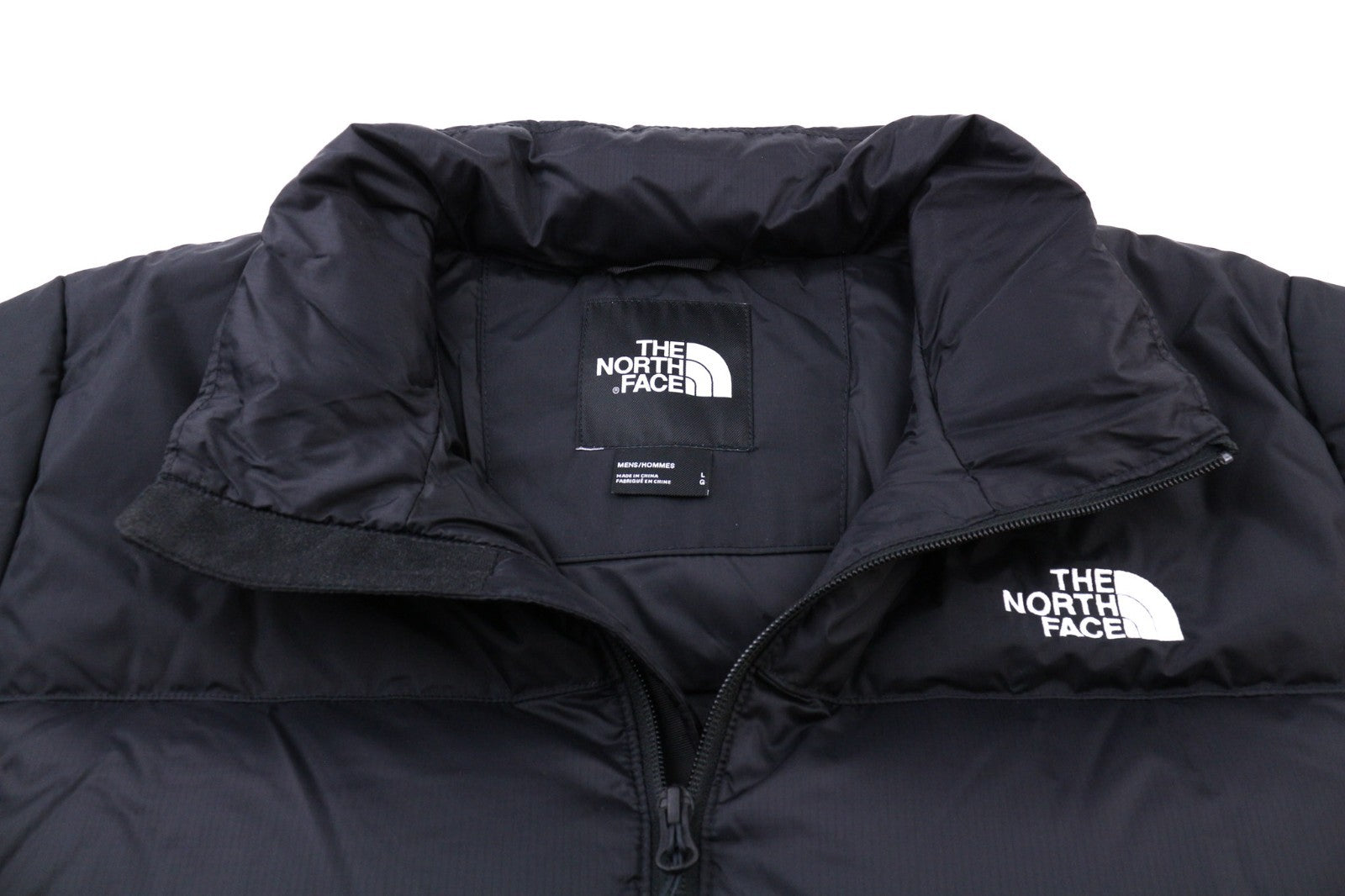 THE NORTH FACE Diablo Down Men's L Quilted Puffer Jacket 700 Fill Black RRP350