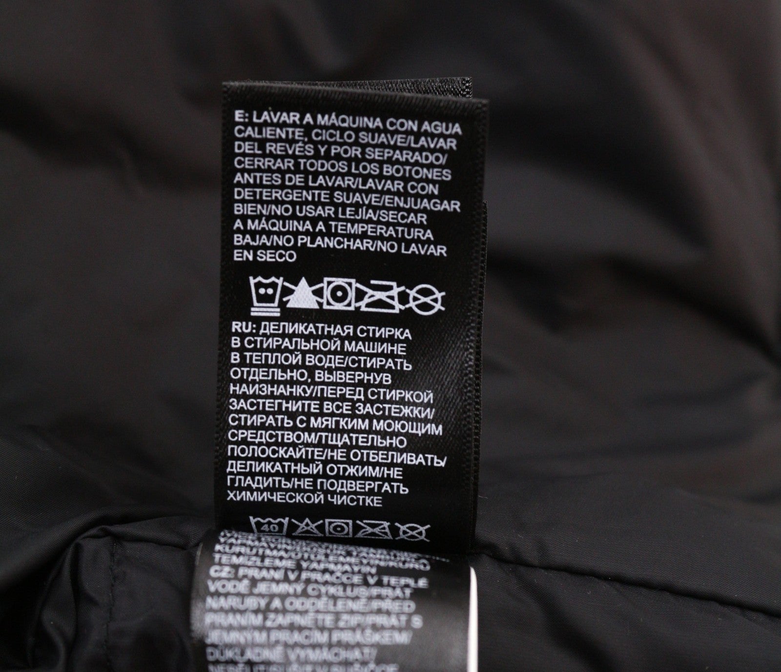 THE NORTH FACE Diablo Down Men's L Quilted Puffer Jacket 700 Fill Black RRP350