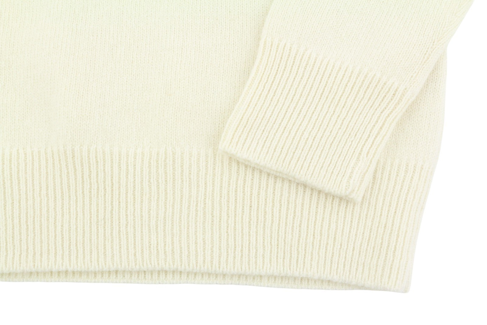 RALPH LAUREN Classics Cream Men Jumper 2XL Wool Blend Polo Neck Pullover RRP220