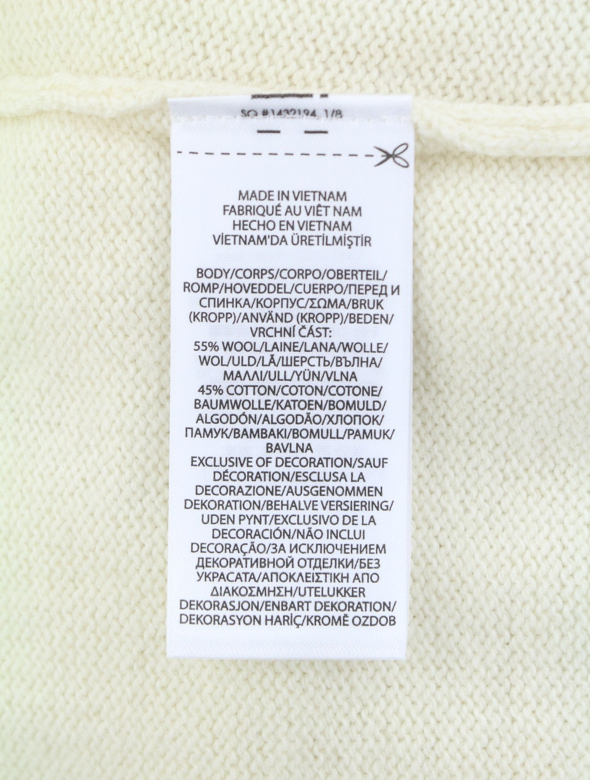 RALPH LAUREN Classics Cream Men Jumper XS Wool Blend Polo Neck Pullover RRP220