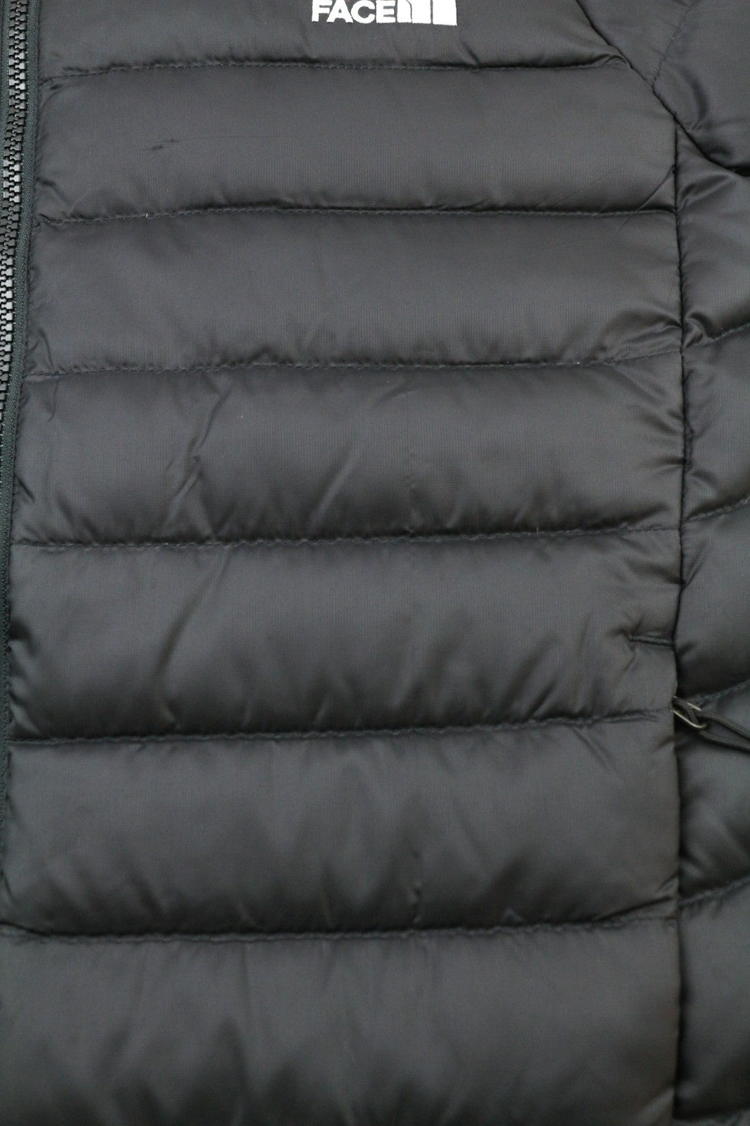 THE NORTH FACE Trevail Men's S 800-Fill Down Jacket Black Lined High Neck Zip