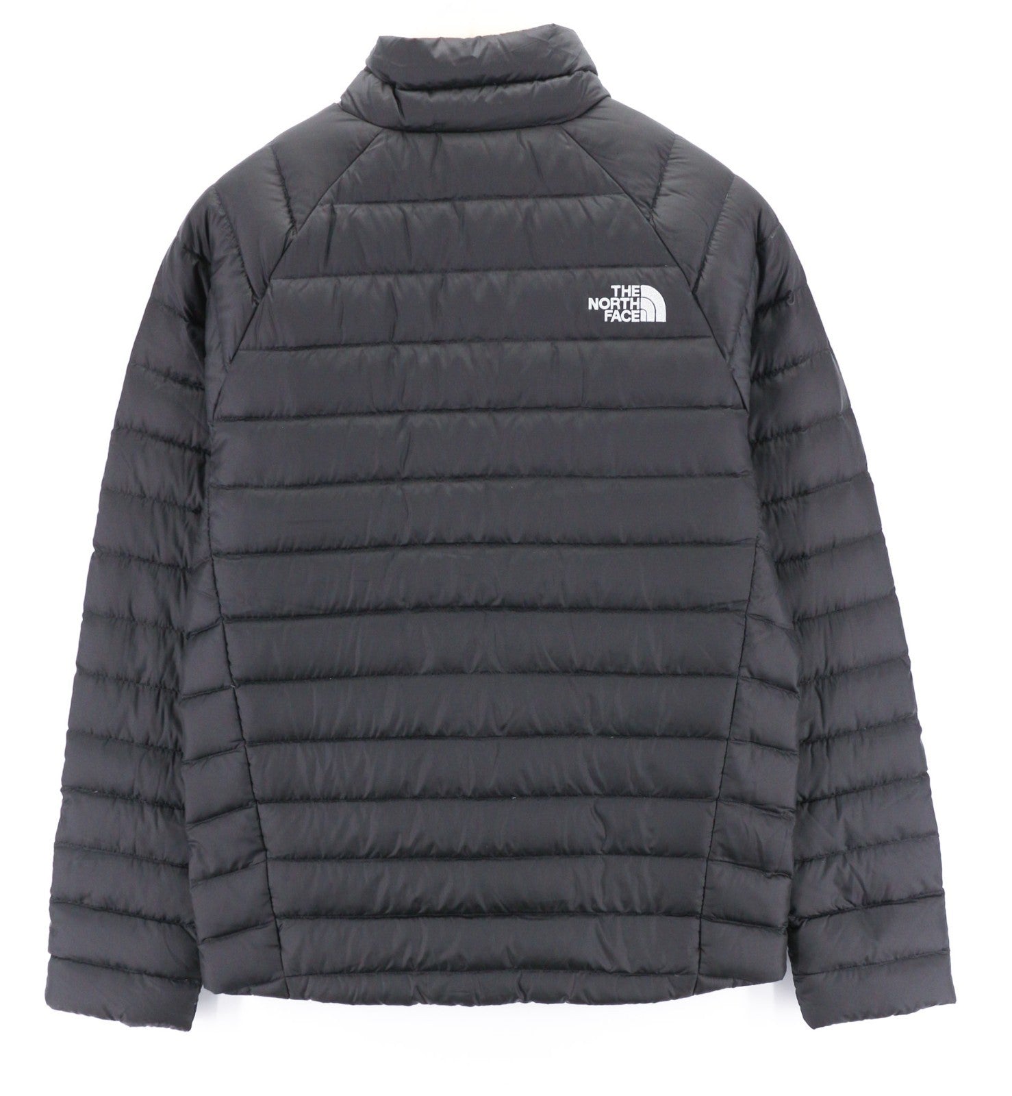 THE NORTH FACE Trevail Men's S 800-Fill Down Jacket Black Lined High Neck Zip