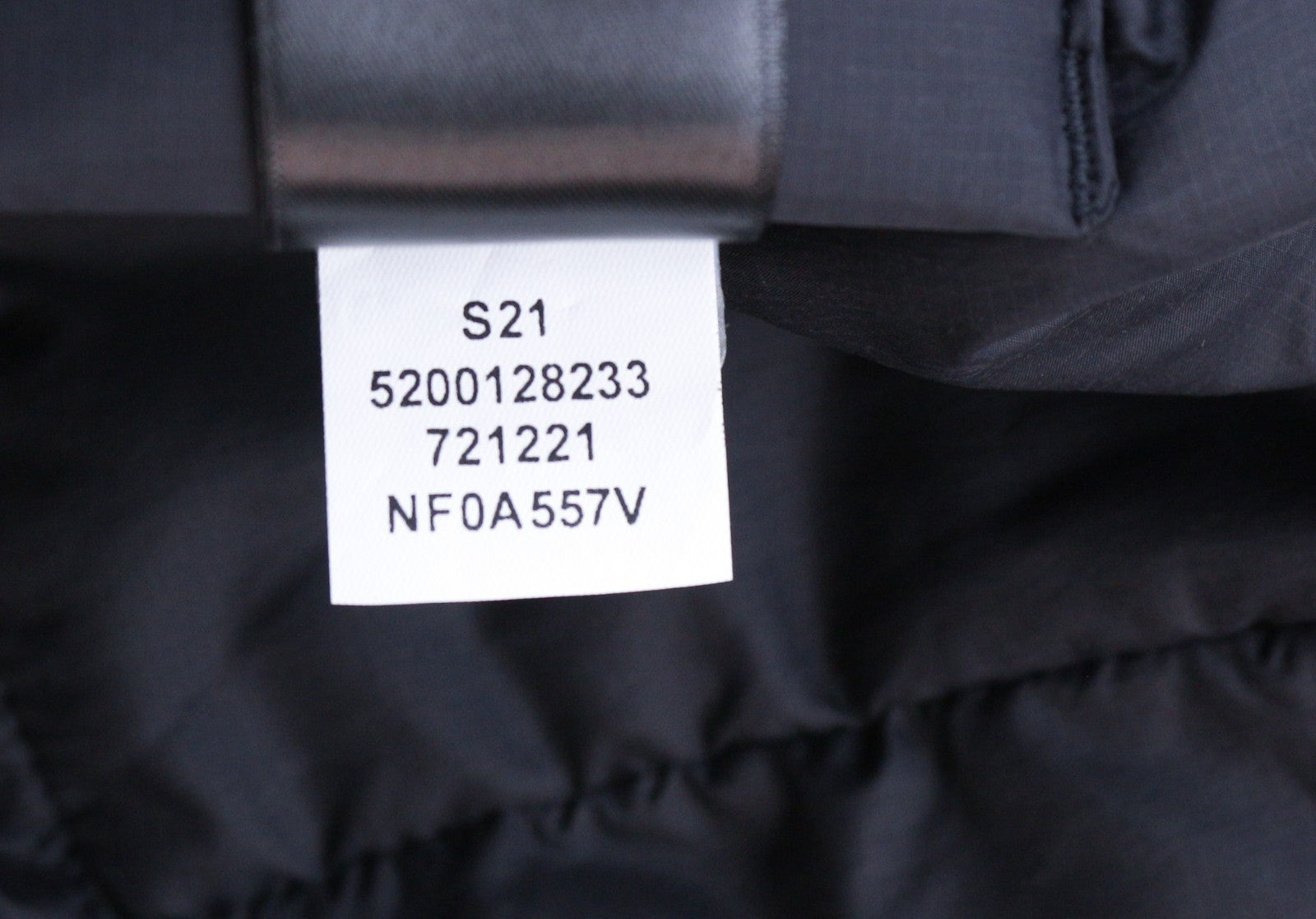 THE NORTH FACE Gosei Men's XL Padded Black Jacket Lined Full Zip Logo Pockets