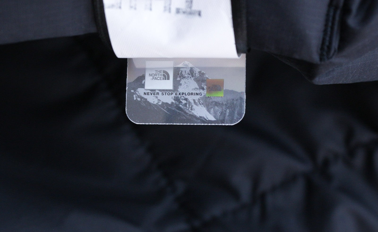 THE NORTH FACE Gosei Men's XL Padded Black Jacket Lined Full Zip Logo Pockets