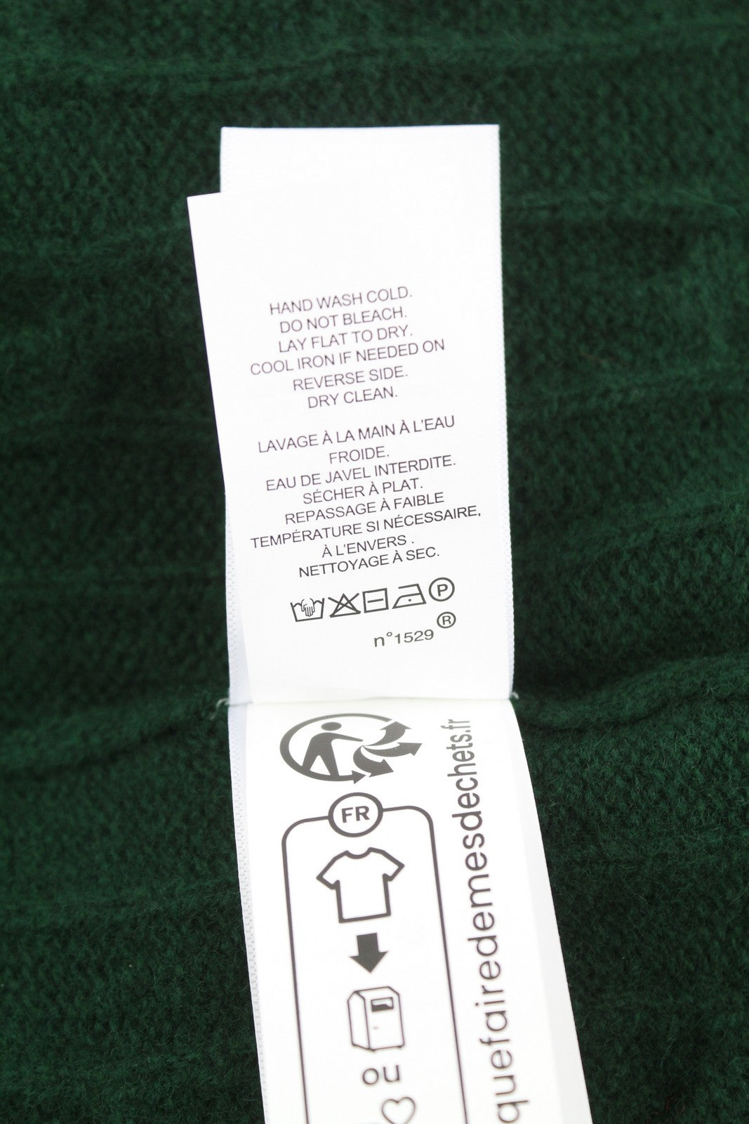 RALPH LAUREN Men Jumper S Dark Green Wool Cashmere Tight Knit Pullover RRP240