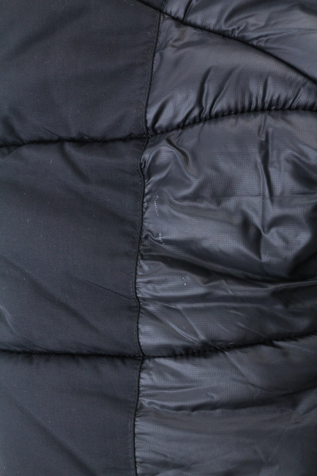 THE NORTH FACE Himalayan Parka Men's L Insulated Mid Length Lined Black Jacket