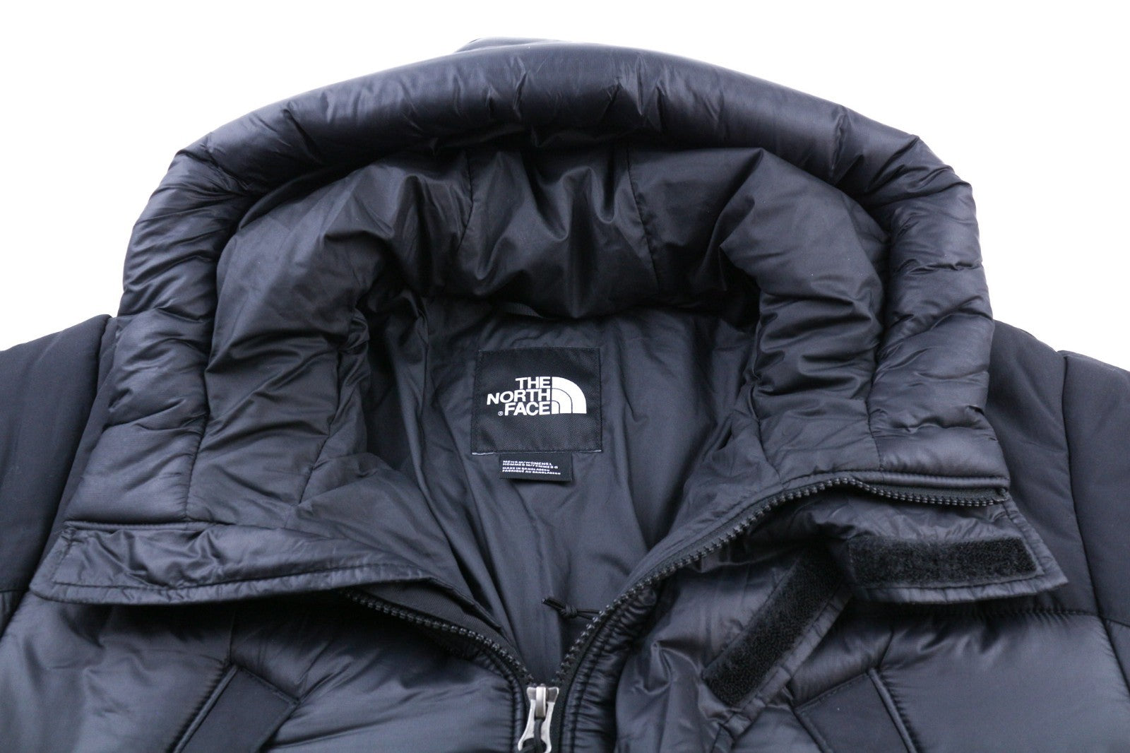 THE NORTH FACE Himalayan Parka Men's L Insulated Mid Length Lined Black Jacket