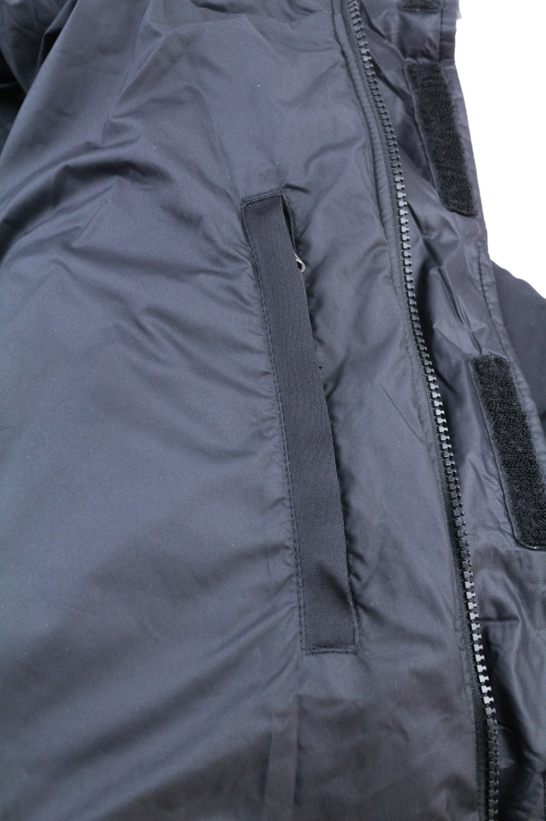 THE NORTH FACE Himalayan Parka Men's L Insulated Mid Length Lined Black Jacket