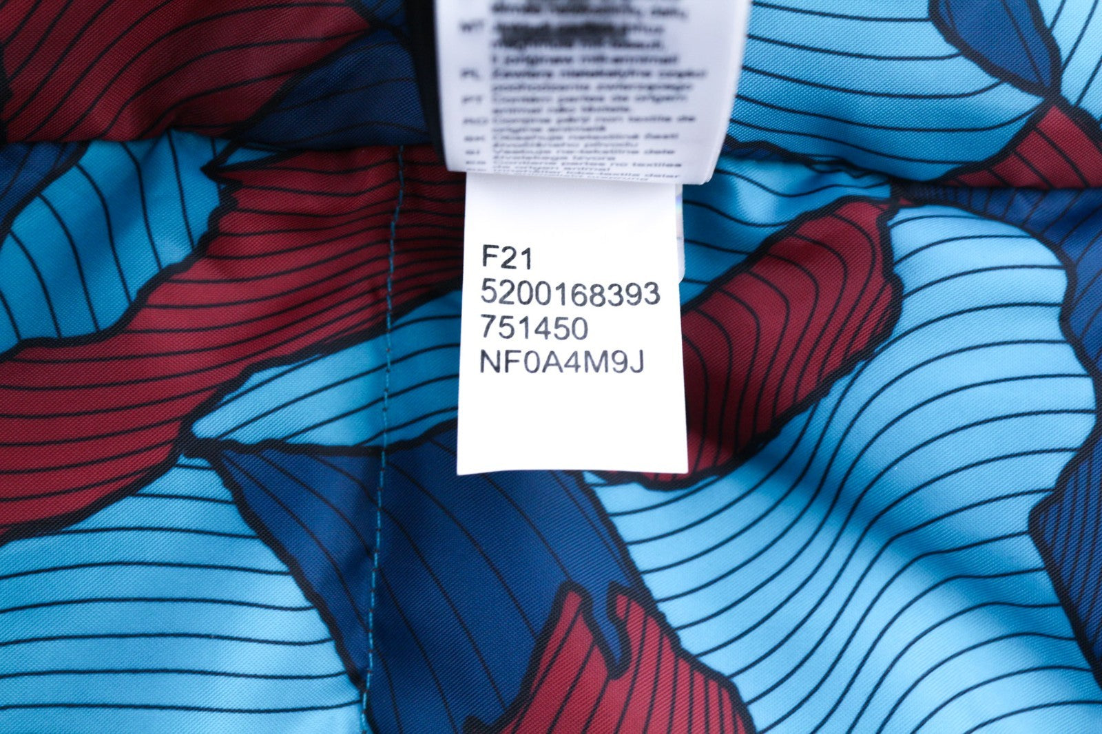 THE NORTH FACE Diablo Down Men's L 700 Insulated Jacket Padded Lined Zip RRP350