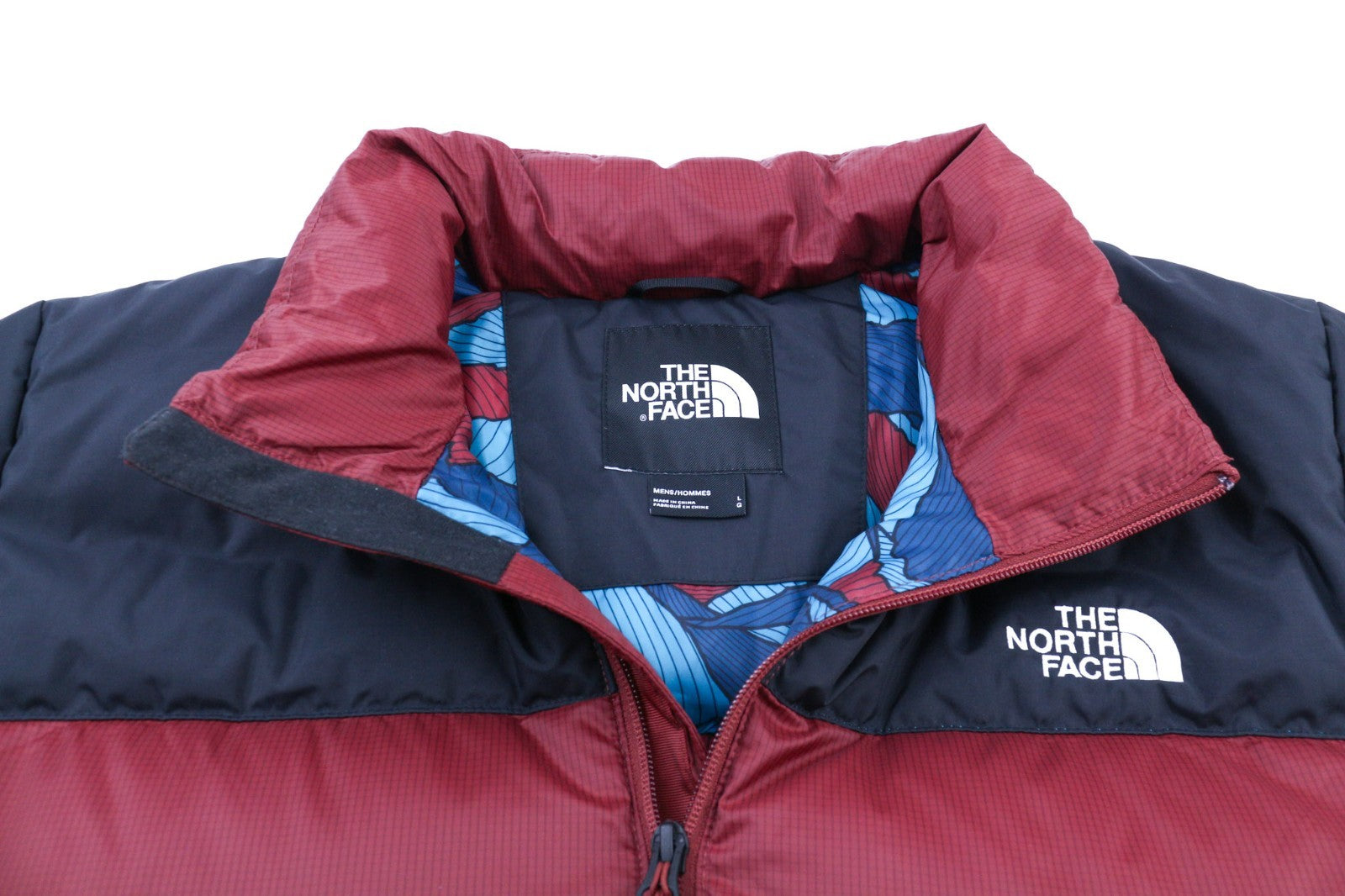 THE NORTH FACE Diablo Down Men's L 700 Insulated Jacket Padded Lined Zip RRP350