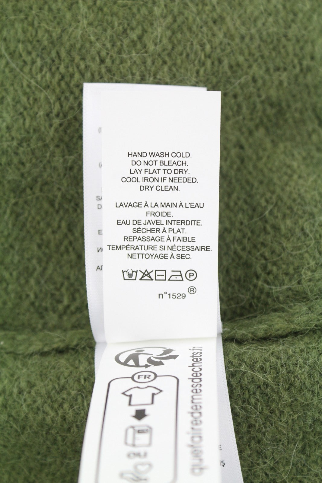 RALPH LAUREN Classics New Olive Men Jumper S Melange Wool Alpaca Blend Pullover