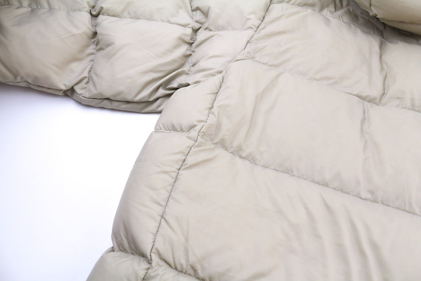 THE NORTH FACE NF0A5GDF Men's S Hooded Down Jacket 700 Fill Light Brown Lined