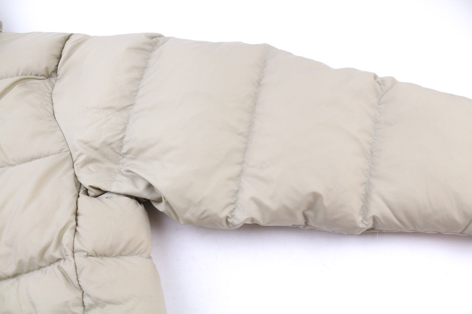 THE NORTH FACE NF0A5GDF Men's S Hooded Down Jacket 700 Fill Light Brown Lined