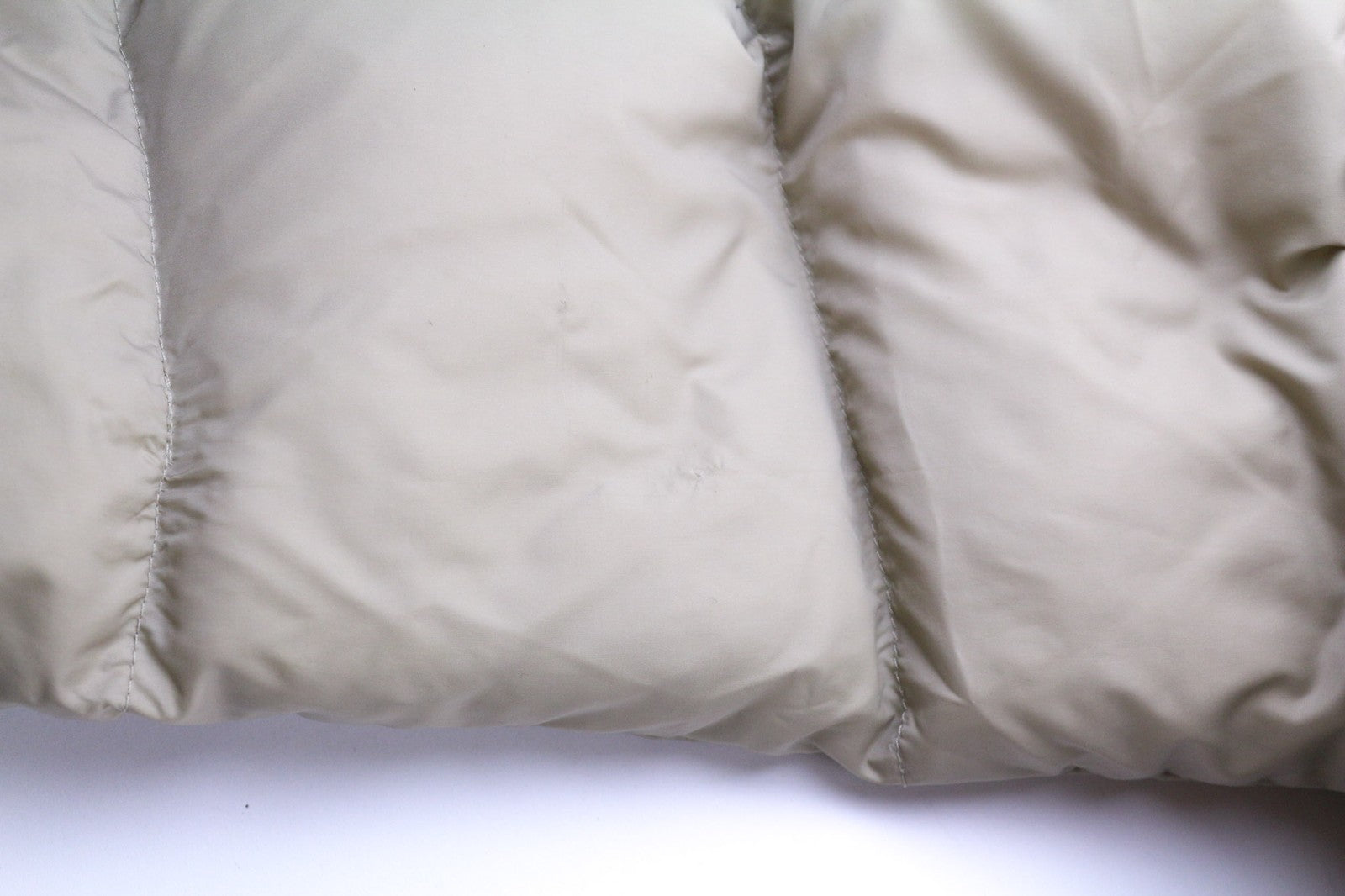 THE NORTH FACE NF0A5GDF Men's S Hooded Down Jacket 700 Fill Light Brown Lined