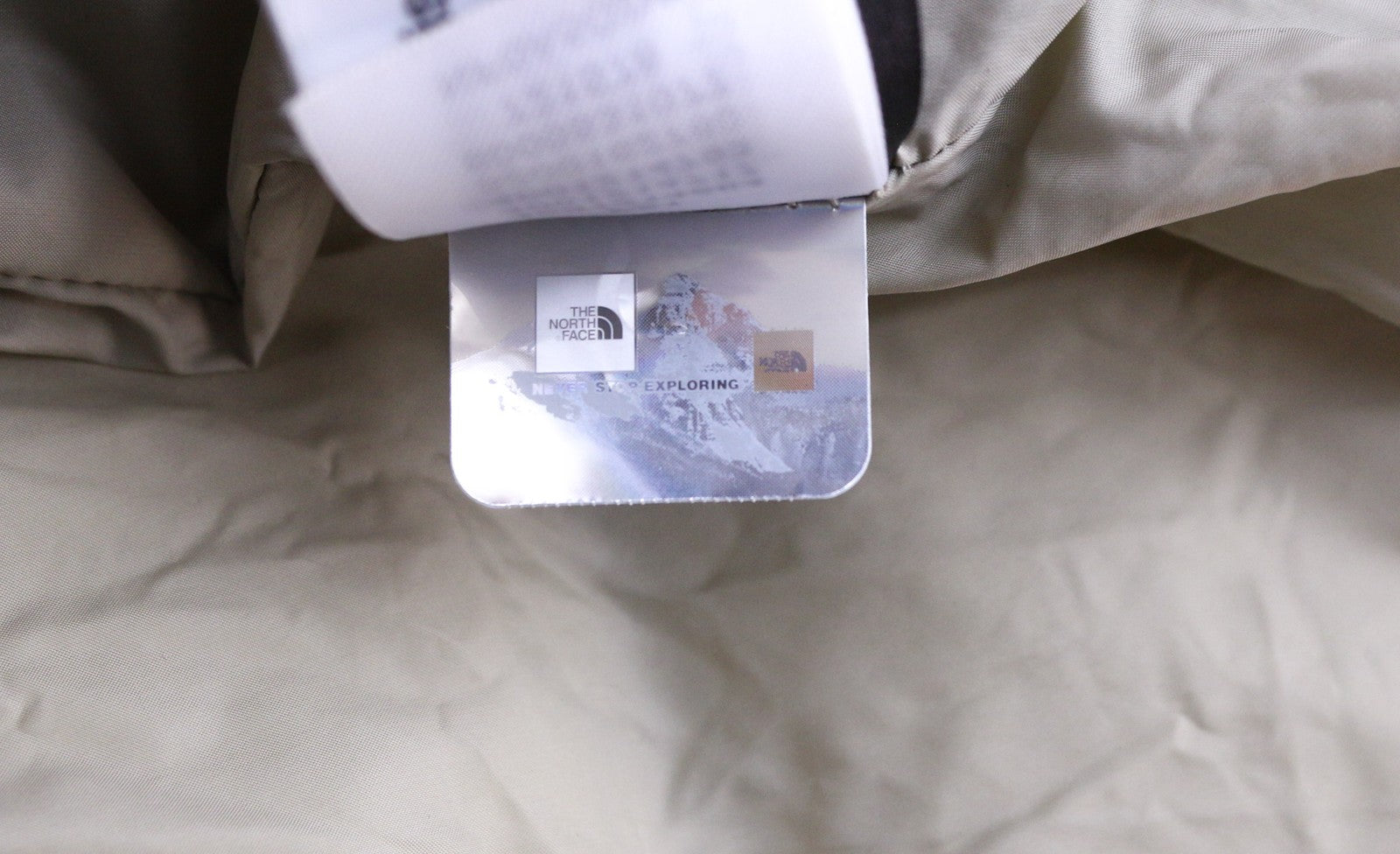 THE NORTH FACE NF0A5GDF Men's S Hooded Down Jacket 700 Fill Light Brown Lined