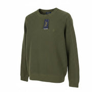 RALPH LAUREN Classics New Olive Men Jumper L Wool Alpaca Knit Pullover RRP269