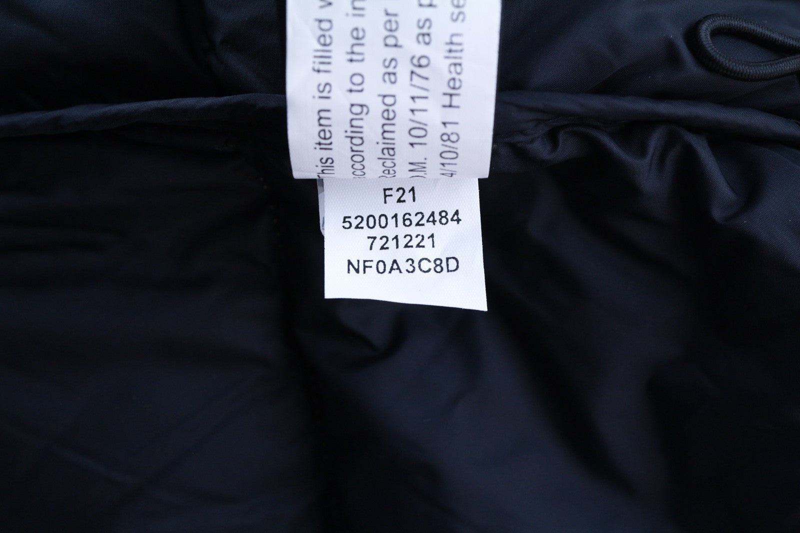 THE NORTH FACE 1996 Retro Nuptse Men's M 700 Down Jacket Insulated Lined Neck