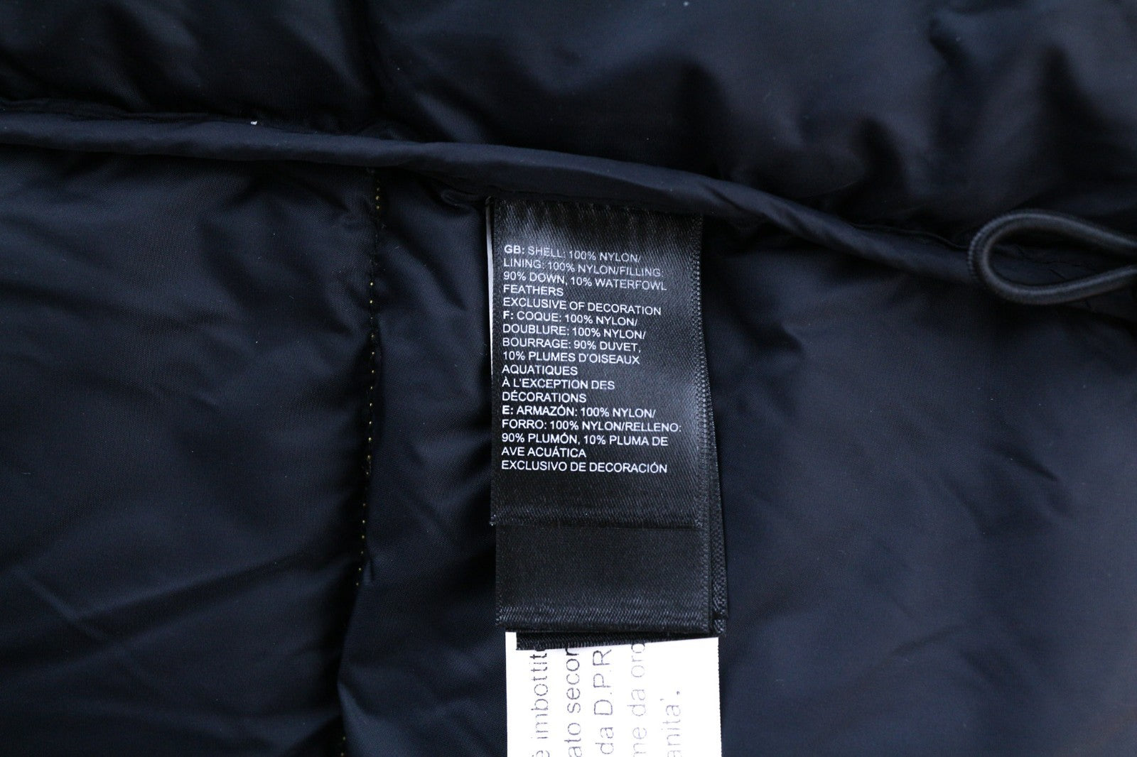 THE NORTH FACE 1996 Retro Nuptse Men's M 700 Down Jacket Insulated Lined Neck