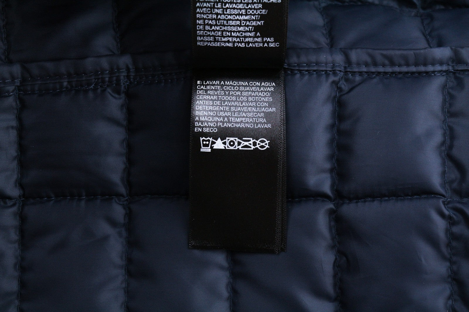 THE NORTH FACE T93Y3N Men's XL Thermoball Eco Insulated Jacket Blue Zip RRP199