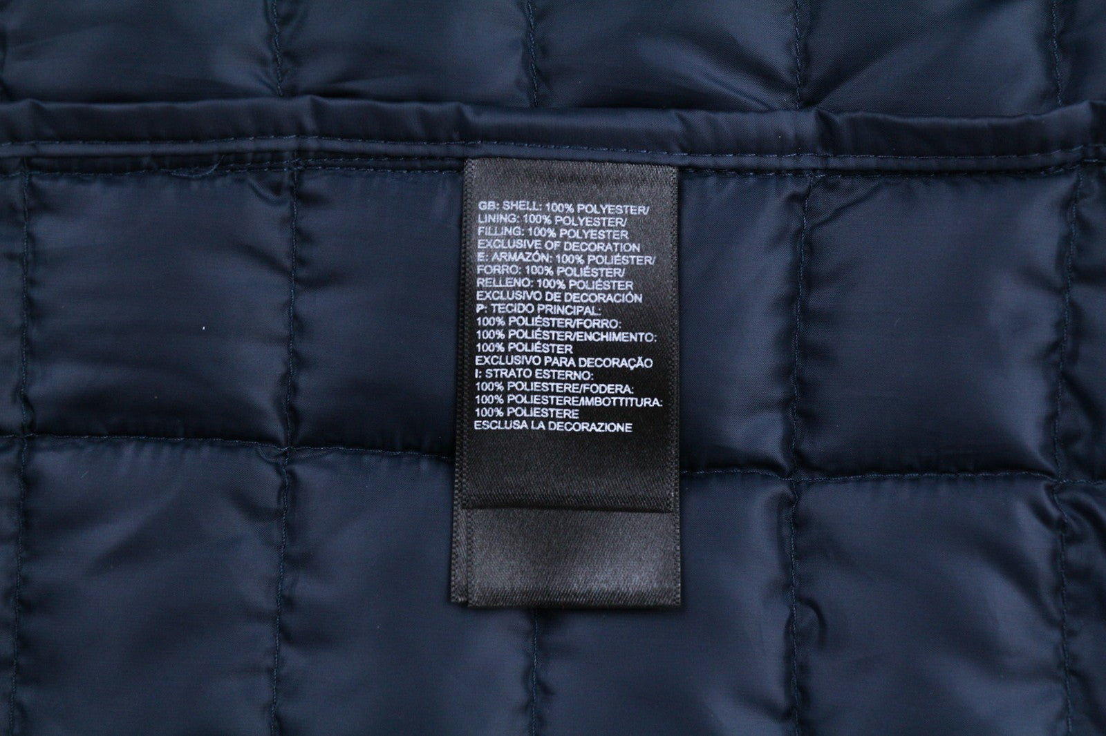 THE NORTH FACE T93Y3N Men's XL Thermoball Eco Insulated Jacket Blue Zip RRP199