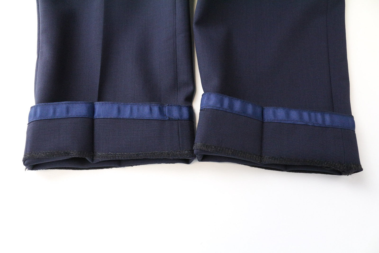 SUITSUPPLY Havana Traveller Men's Suit 36S Blue Wool Slim 2Pc Formal Unlined