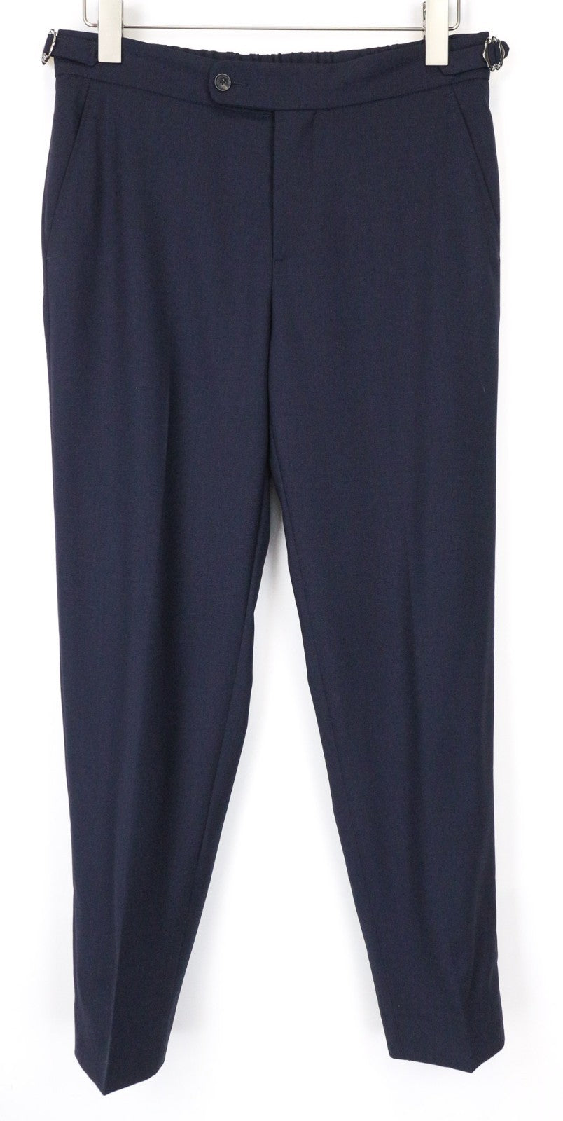 SUITSUPPLY Havana Traveller Men's Suit 36S Blue Wool Slim 2Pc Formal Unlined