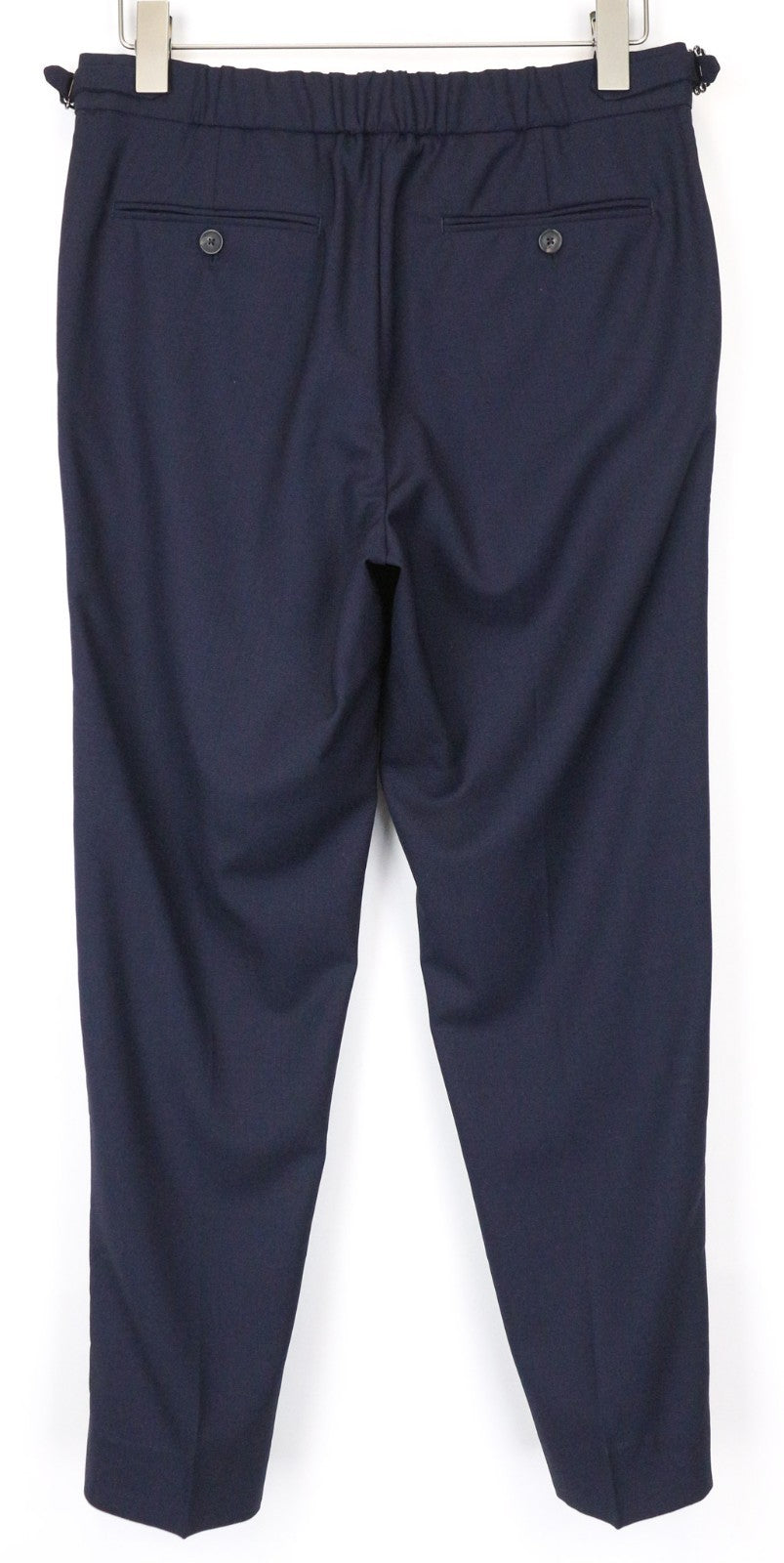 SUITSUPPLY Havana Traveller Men's Suit 36S Blue Wool Slim 2Pc Formal Unlined