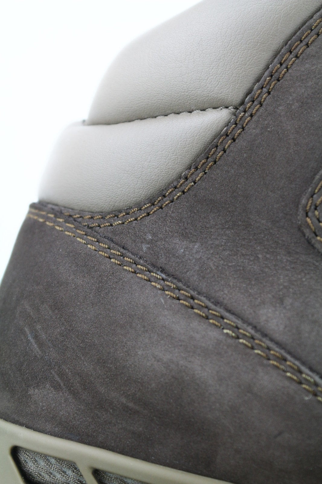 TIMBERLAND 6823R Men's Brown Leather Boots EU46 UK11.5 Lace Ankle Anti Fatigue