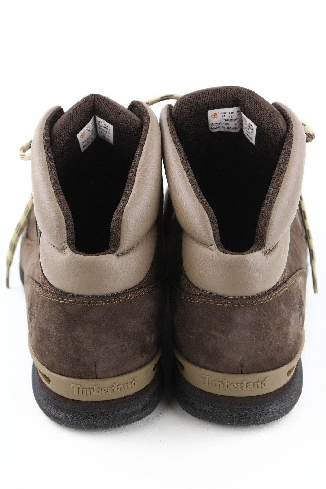 TIMBERLAND 6823R Men's Brown Leather Boots EU46 UK11.5 Lace Ankle Anti Fatigue