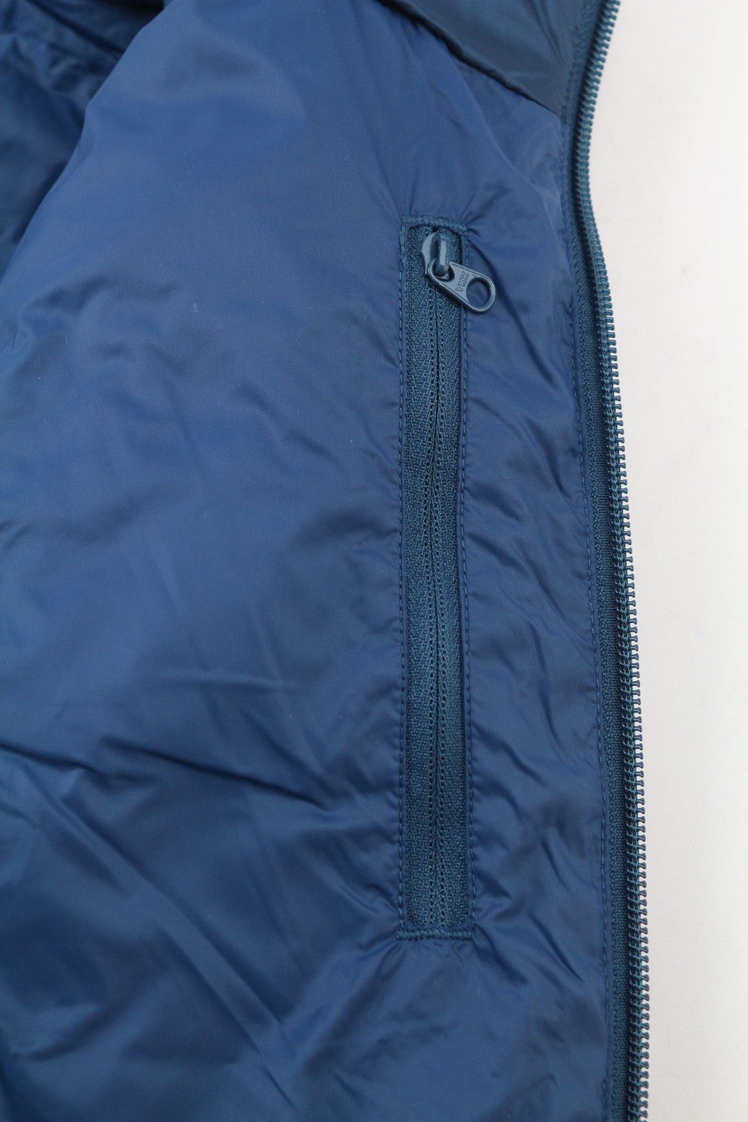 THE NORTH FACE NF0A4SVN Women's XS 800-Fill Blue Down Jacket Lined High Neck