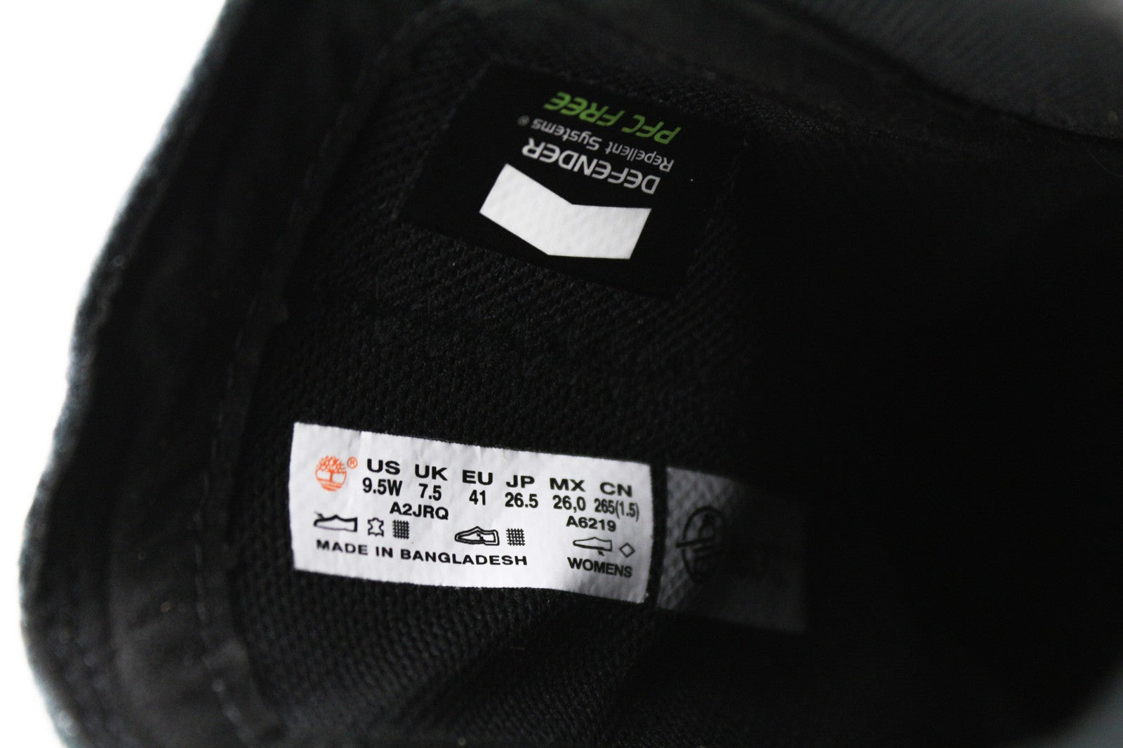 TIMBERLAND A2JRQ Women's Boots EU41 7.5 Leather PFC Free Defender Repellent