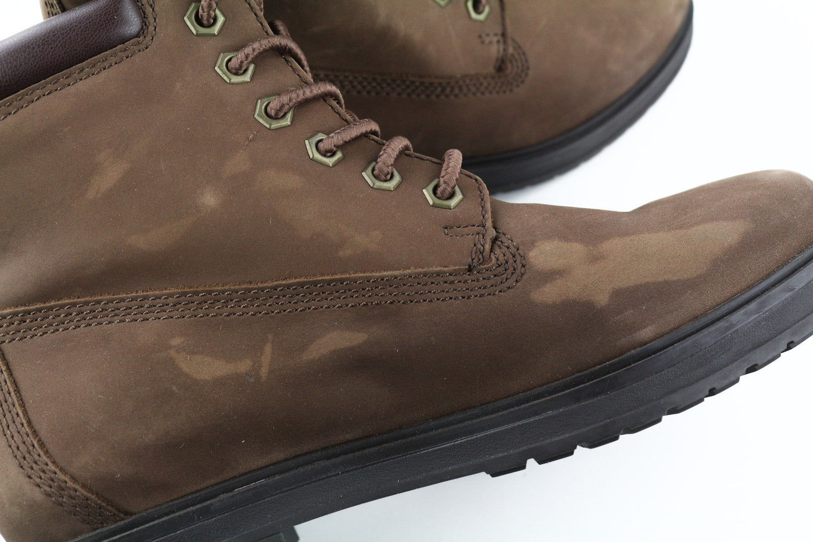 TIMBERLAND TB0A2HCV931 Women's Boots EU38 UK5 Brown Leather Waterproof Lace Up