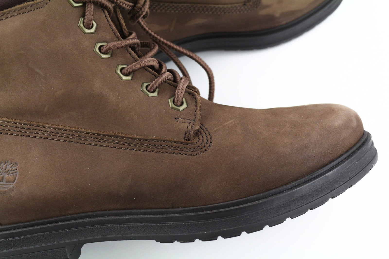 TIMBERLAND TB0A2HCV931 Women's Boots EU38 UK5 Brown Leather Waterproof Lace Up