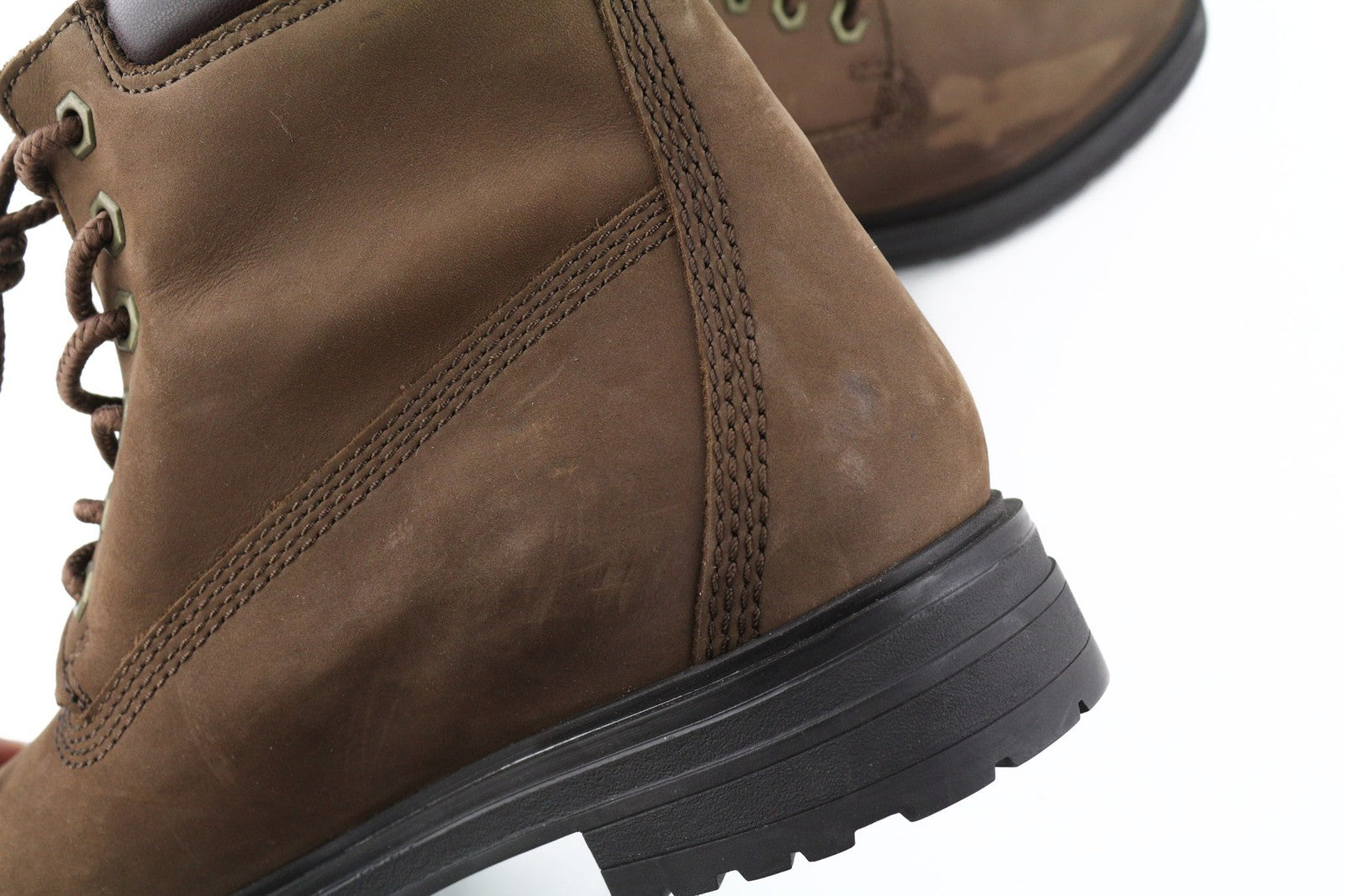 TIMBERLAND TB0A2HCV931 Women's Boots EU38 UK5 Brown Leather Waterproof Lace Up