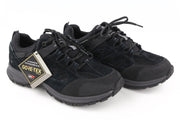 TIMBERLAND Men's Sneakers EU41 UK7 Black Leather Gore-Tex Round Toe Ortholite